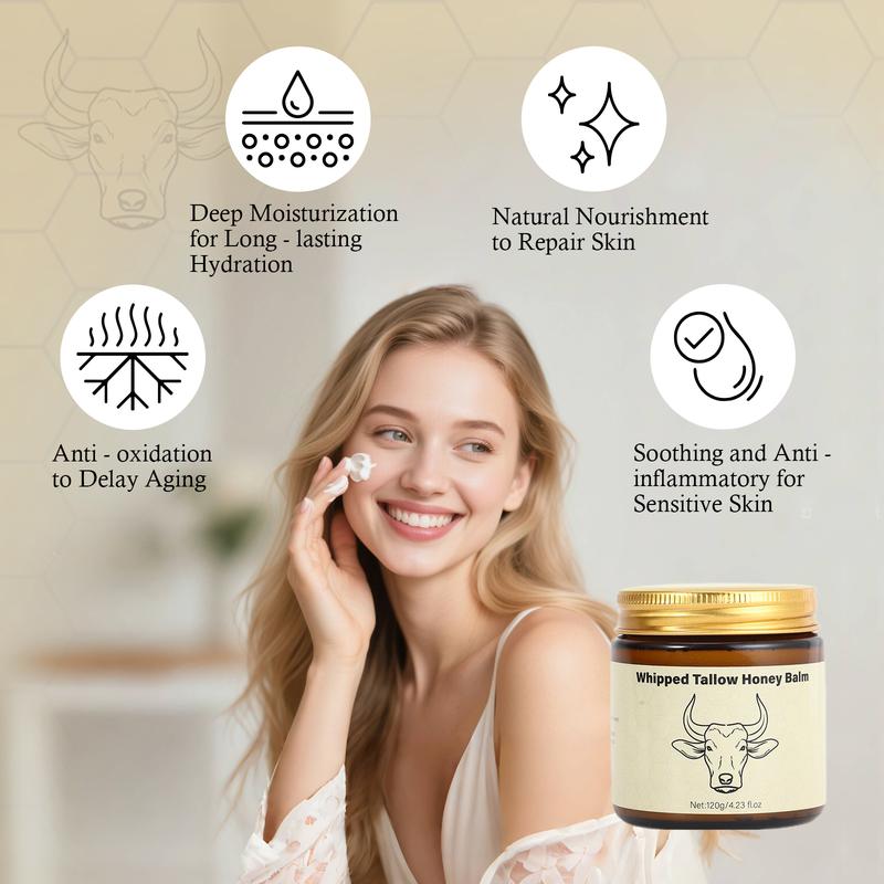 López Whipped Grass-Fed Beef Tallow Honey