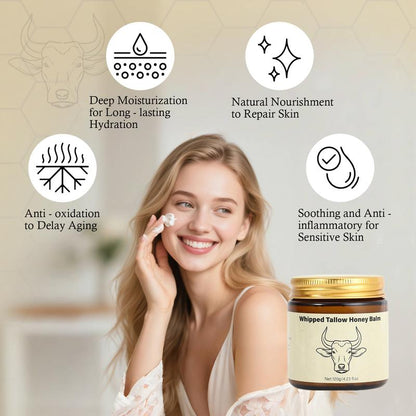 López Whipped Grass-Fed Beef Tallow Honey